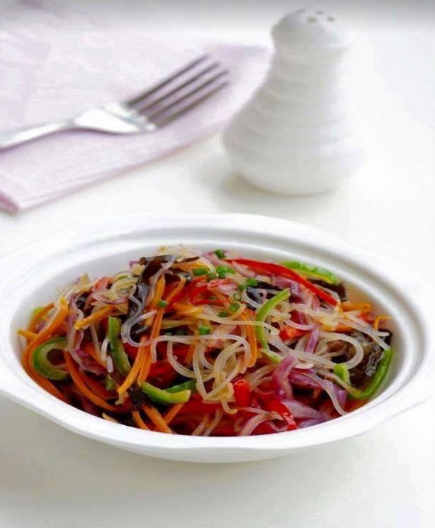 Bún Xào Chay