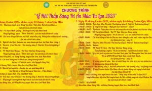 Ban VHTƯ thông báo nội dung chương trình “Lễ hội thắp sáng tri ân mùa vu lan 2023”