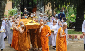 Lễ nhập kim quan Trưởng lão Hòa thượng Thích Giác Thanh - Thành viên Hội đồng Chứng minh