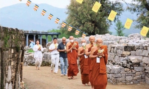 Mùa an cư đầu tiên của chư Tăng tại Taxila, Pakistan