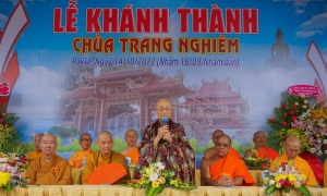 Đại lễ khánh thành chùa Trang Nghiêm, thành phố Pakse, tỉnh Champasak, Lào