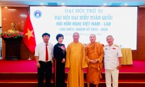 Hà Nội: Đại hội Đại biểu toàn quốc Hội Hữu nghị Việt Nam - Lào