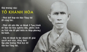 Hòa thượng Khánh Hòa - Người đốt một que diêm trong đêm tối