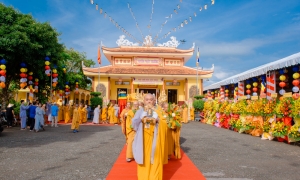 Trà Vinh: Hòa thượng Chủ tịch đương vi Đàn đầu Hòa thượng Đại Giới đàn Lưu Đoan