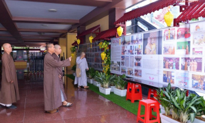 Khai mạc triển lãm “Phật giáo TP.Hồ Chí Minh bốn thập niên xây dựng và phát triển”