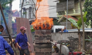 Vĩnh Phúc: Đại lễ đúc đại hồng chung chùa Hương Sơn