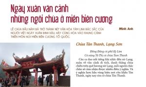 Ngày xuân vãn cảnh những ngôi chùa ở miền biên cương