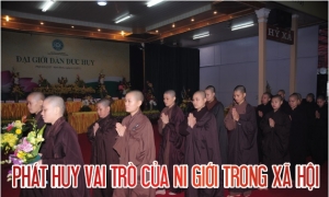 Phát huy vai trò của ni giới trong xã hội