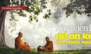 Sống viễn ly để an lạc cho nhiều người