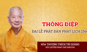 Thông điệp Đại lễ Phật đản Phật lịch 2566 của Đức Quyền Pháp chủ GHPGVN