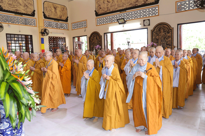 Tiền Giang: Lễ Tạ Pháp khóa An cư và Đại lễ Vu lan tại hạ trường chùa Thiên Phước