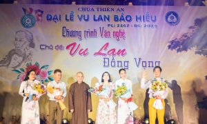 Trang nghiêm lễ Vu Lan - Báo hiếu PL.2567 tại chùa Thiên An