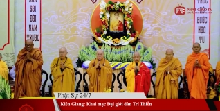 Bản tin Phật sự ngày 24/11: Khai mạc Đại giới đàn Trí Thiền tại Kiên Giang