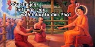 Chuyện về bát nước bẩn và bài học từ Đức Phật