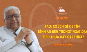 Có ích gì đi tìm bình an bên trong? Ngài dạy tiểu thừa hay đại thừa?