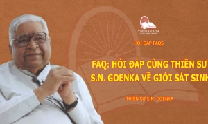 Hỏi đáp cùng thiền sư S.N. Goenka về giới sát sinh