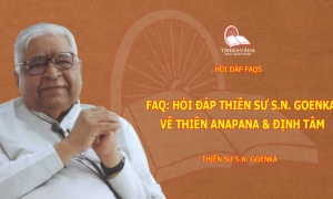 Hỏi đáp thiền sư S.N. Goenka về thiền Anapana & định tâm