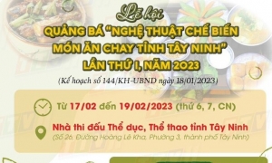 Tây Ninh lần đầu tiên tổ chức lễ hội ẩm thực chay